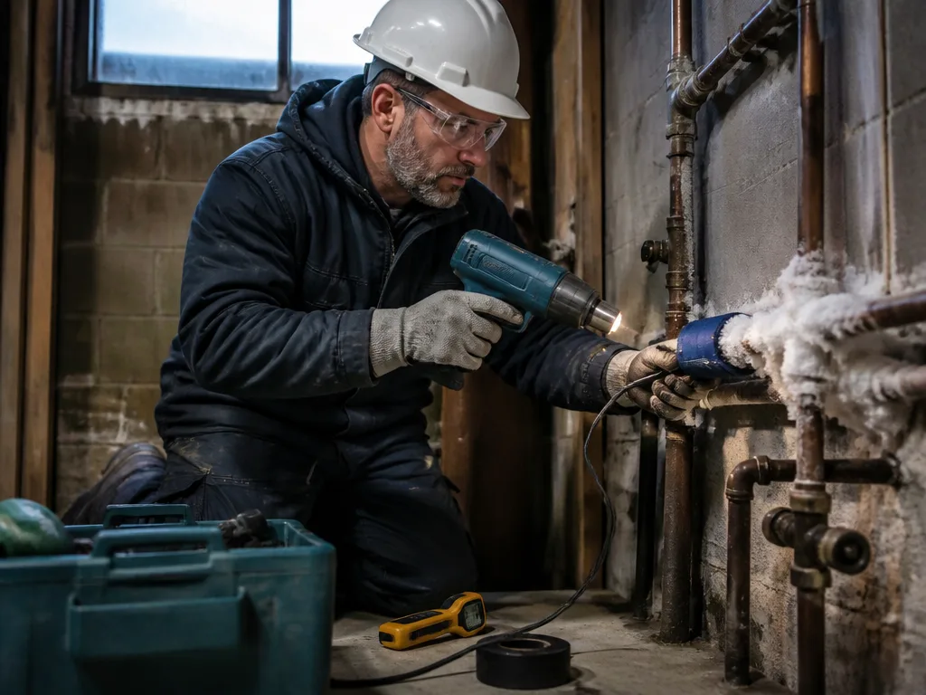Frozen Pipe Repair